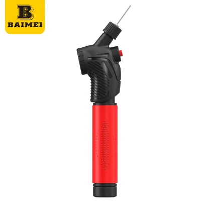 BAIMEI SX17B Dual Action Ball Pump Kit Two-Way Push Pull Inflator Needles Plastic PP ABS Basketball Soccer Football Volleyball