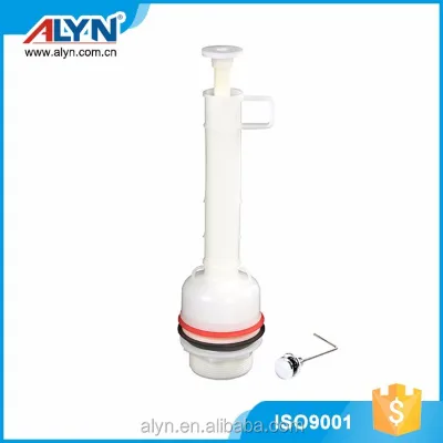 uropean stylish Lift-up flush valve ABS non-corrosive single flush valve for washdown two-piece toilets powerful flushing