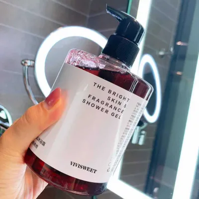 OEM Private Label Luxury Skin Care Perfumed Lightening Organic Liquid Bath Soap Scrub Shower Gel Body Wash