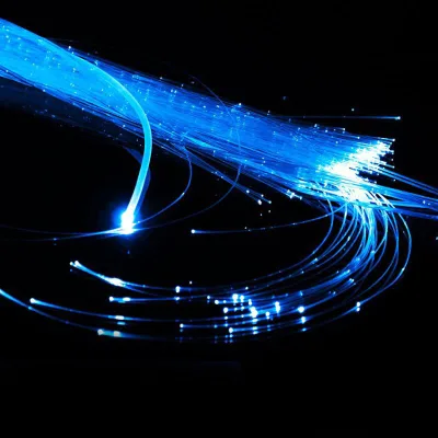 Rgbw Plastic Optical Fiber Light Pmma End Glow Fiber Optic Cable for Star Ceiling Light Kit