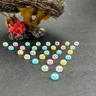 New Innovative Glow-in-the-dark Firefly Ornament Luminous Stone fairy Doll Micro-landscape Flower Bed Decoration