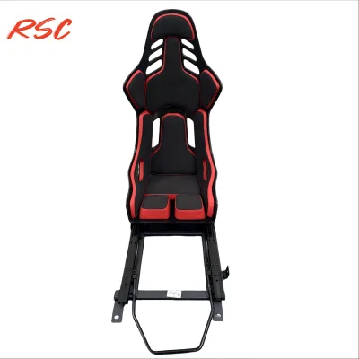 RSC Dry Carbon Fiber Universal Racing Bucket Seat Backrest Cover Fit for All Models