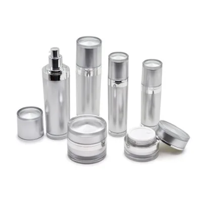Customized 30ml 50ml 100ml Luxury Cosmetic Acrylic Lotion Bottle, Empty Pump Bottle For Cosmetic