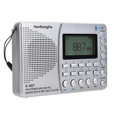 Portable Multiband Stereo Music Fm/Am/Sw Radio With Extra Bass