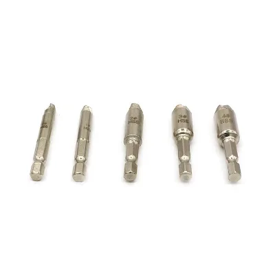 Hexagon Handle Reverse Thread Wood Screw Extractor Broken-head Screw Extractor