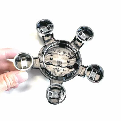 135mm Wheel Center Cap Hub Covers for Audi 8R0601165 4F0601165N Wheel Hub Caps Rim Covers