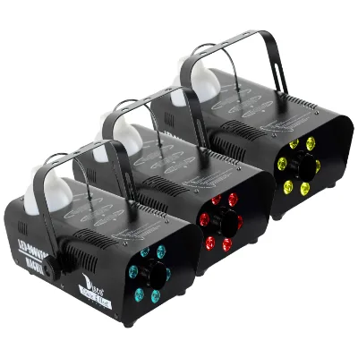 LED Lamp Beads 900w 1500 Watt Fog Machine with Color RGB