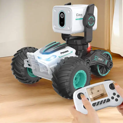 Multi-Function Rc Car With HD WIFI FPV Camera Machine 2.4G Remote Control Stunt Vehicle for Kids