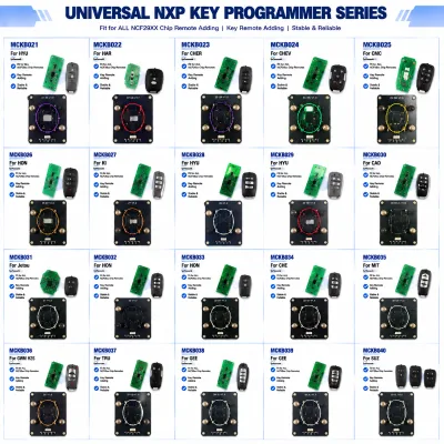 NXP Killer MCKB021-40 Adapter Base for GM Hyundai Chevrolet Honda Kia Gwm Harley Geely Jetour Smart Key Clone Programmer