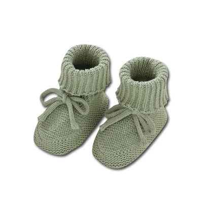 UUBAYYII Customizable Handmade Cotton First Walkers for Newborns Autumn Winter Bed Shoes Hot Sale Baby Department
