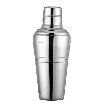 High Quality 510mm Silver 304 Stainless Steel Bar Blender Food Grade Christmas Gift Customizable Logo Cocktail Shaker