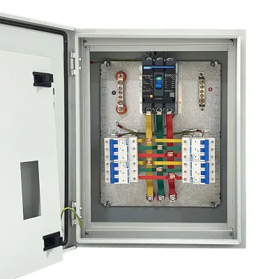 Winsun Industrial Galvanized Steel Power Distribution Box Low Voltage Switchgear Panel IP40 120V 30A Model 030