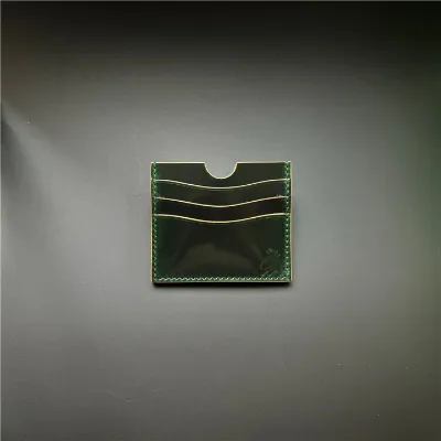 Bohemian Leather Card Holder Business Pocket Wallet for Credit & ID Cards Multi-Function Custom Size