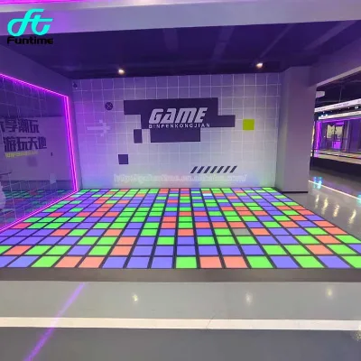 Children's Interactive Projection Hopscotch Floor Game Equipment Wholesale, Indoor Playground, Family Entertainment Manufacturer