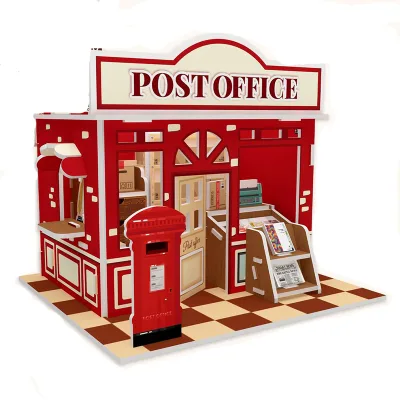 3D Paper Puzzle DIY Miniature Scene Set Kids Store Room Series Jigsaw Puzzle Educational Assembly Toy