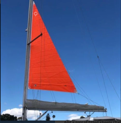Storm Trysail for Boat, Triangular Boat Sail