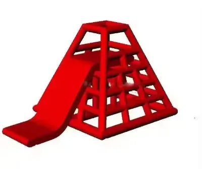 0.9mm PVC Tarpaulin Inflatable Water Climbing Slide Game for Adults and Kids