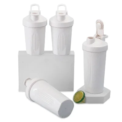 Custom Logo 20oz/600ml Plastic Protein Shaker Bottle Fitness Sports Water Bottle