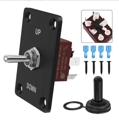Button Switch with Panel, Car Modification Switch, Reset Switch, Control Switch, General Vessel Garage Door Switch
