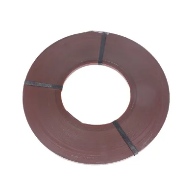 Brown Painted and Waxed Steel Strapping for Packaging Chinese Supplier