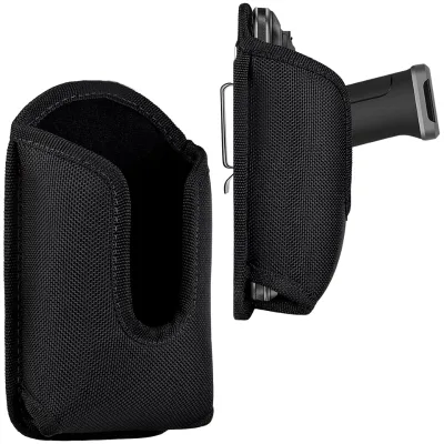 Scanner Holster Bag Belt Clip Pouch Bag for Zebra Barcode TC70x, TC70,TC72, TC75x, TC75 Handheld Scanner case with ID Holder