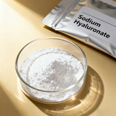 Food Grade Sodium Hyaluronate CAS 9067-32-7 High Purity White Powder in Bulk Pure Hyaluronic Acid Sodium Salt