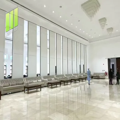 Banquet Hall Demountable Wall System #Modular Partition System #Flexible Space Wall