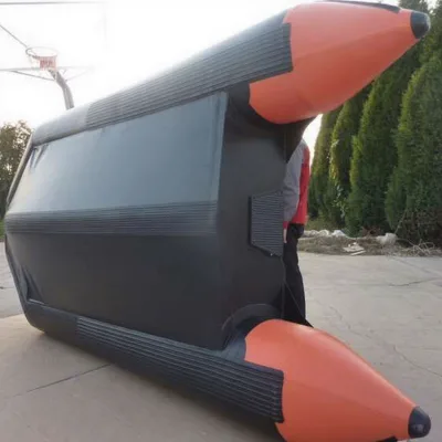 11.8 ft Dinghy Boats 1-3 Persons Inflatable Boat Fishing Sport Boat for Adults PVC Material Lightweight Durable Lakes Rivers Use