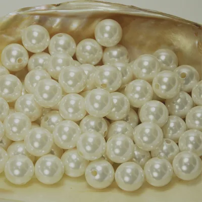 Multi Size White Beads Handmade Factory Price Imitation Loose Pearl in Bulk
