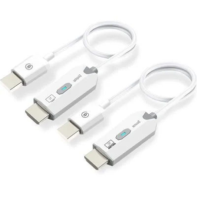 Enterprise-Level Wireless Plastic HD-MI Transmitter & Receiver 1080P/60Hz Audio Video Accessories Computer Monitor Plug HLVISUS