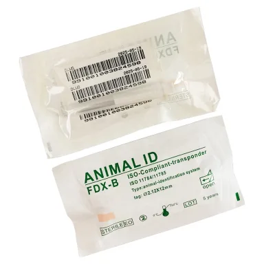 RFID Animal Micro Chip FDX-B 134.2KHz Microchip Pet ID Tag Factory Direct RFID Bioglass Microchips for Pets