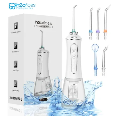 New Version H2ofloss Portable Electric for Oral Irrigator Teeth Whitening Flosser Bucal Tooth Cleaner Water Thread for Household
