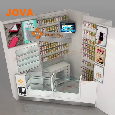 High Quality Display showcase for Mobile Phone Showroom