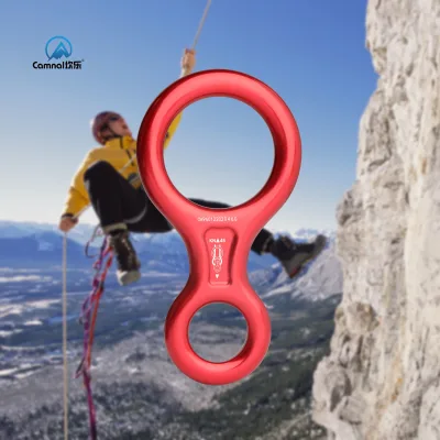 Camnal 35kN Aluminum Rescue Figure 8 Descender for Climbing