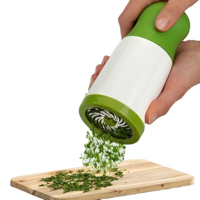 Manual Herb Grinder Spice Mill Parsley Shredder Chopper Vegetable Cutter Coriander Mincer Chili and Cilantro Kitchen Tool Gadget
