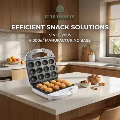 1200W Electric Nut Maker Machine Oreshki Walnut Cookie Maker Non-stick Sandwich Maker Grill Press Panini Toaster Machine
