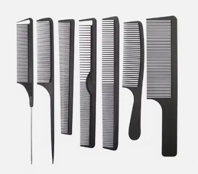 Carbon Fiber Comb Long Hair Pointed Tail Haircut Portable Hairdressing Salon Comb