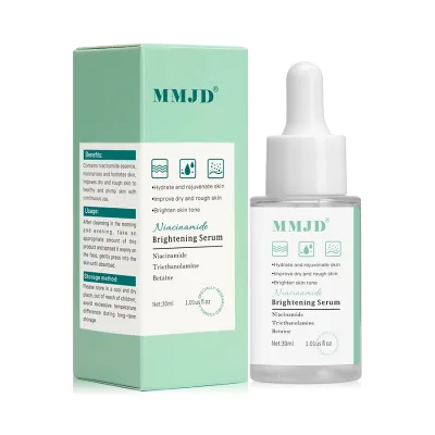 MMJD Anti-Aging VC Arbutin Whitening Serum Nicotinamide Essence for Facial Moisturizing Liquid Form for Face Target Area