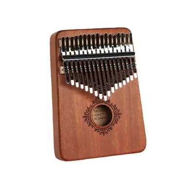 Kalimba Music Instrument Thumb Piano 17 Keys Mahogany Wood Finger Piano Combinations Gifts for Kids Portable Mbira Finger Piano