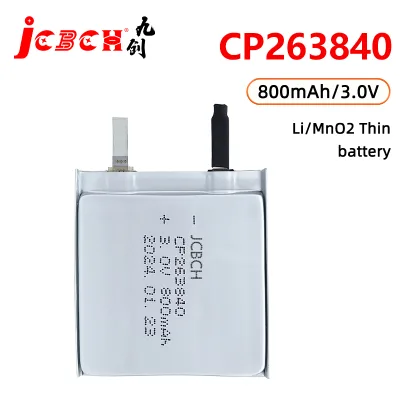 JCBCH CP263840 Intelligent Bluetooth Positioning Beacon Beacon Device 3V One-time Soft Pack Li-MnO2 Batteries