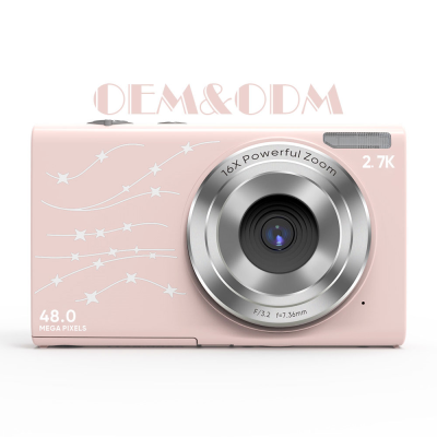 Hbnkh Camera Recording  2.8inch IPS Full HD 1080P  Action Auto Focus DSLR Mini Digital Camera
