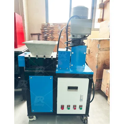 Food/kitchen/organic Waste Twin Shaft Shredder Machine Industrial Paper Shredders