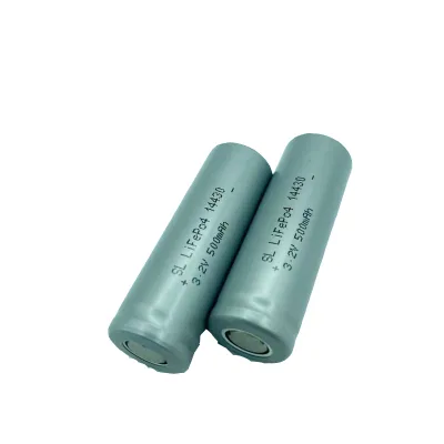 In Stock High Quality SL 14430 3.2V 500mAh Cylindrical LiFePO4 Cells for Small Electronics Backup Power Systems