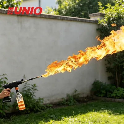 Swivel Nozzle Propane Torch Built to Destroy Wasp Nests, Weed Gardens, Burn Brush, Portable Weed Burner