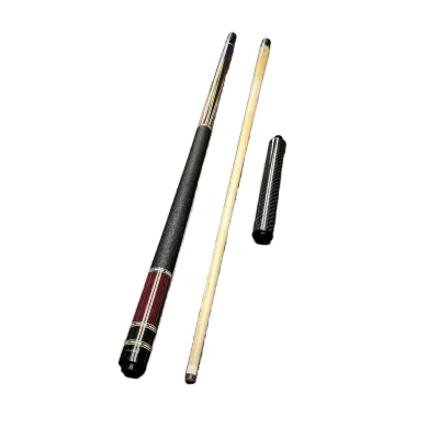 Handmade Professional Pool Cue Maple Shaft Leather Grip High Quality Lightweight 1/2 Split Solid Wood Radial Joint 2-Piece CUPPA