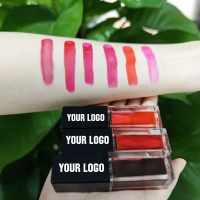Private Label Lip Gloss Makeup Cosmetics Natural Non-sticky Cup Matte Lipgloss Lip Tint
