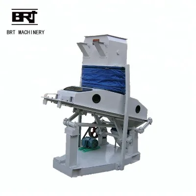 TQSX 56/85/100/125 Rice De Stoner With Aspirator Rice Mill Machine Stone Removal Rice De Stoning Machine
