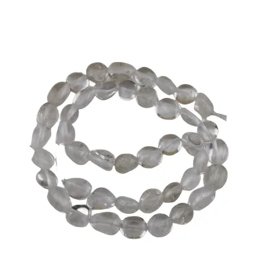 Crystal 8-12mm Gemstone Irregular Shape Stone Beads Factory Hot Sale Natural Precious Banded Loose Beads for Jewelry