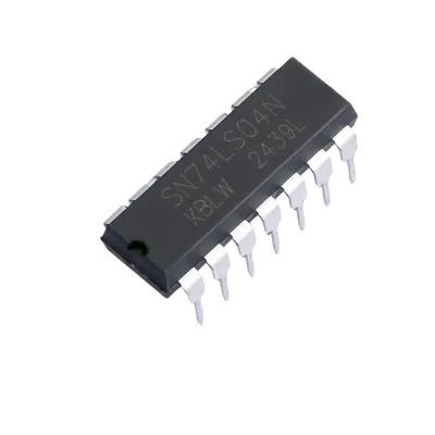 Original SN74LS04N SN74LS04 DIP-14 8 MA Inverters for General Purpose signal Inversion in TTL Logic Systems