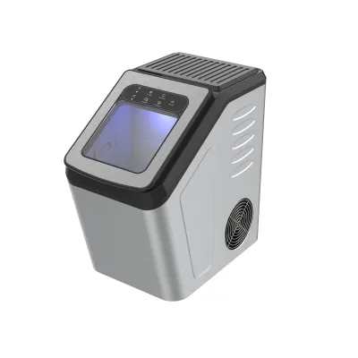 NIM-3015 Stainless Steel Electric Ice Maker With Lights and Sterilizationically